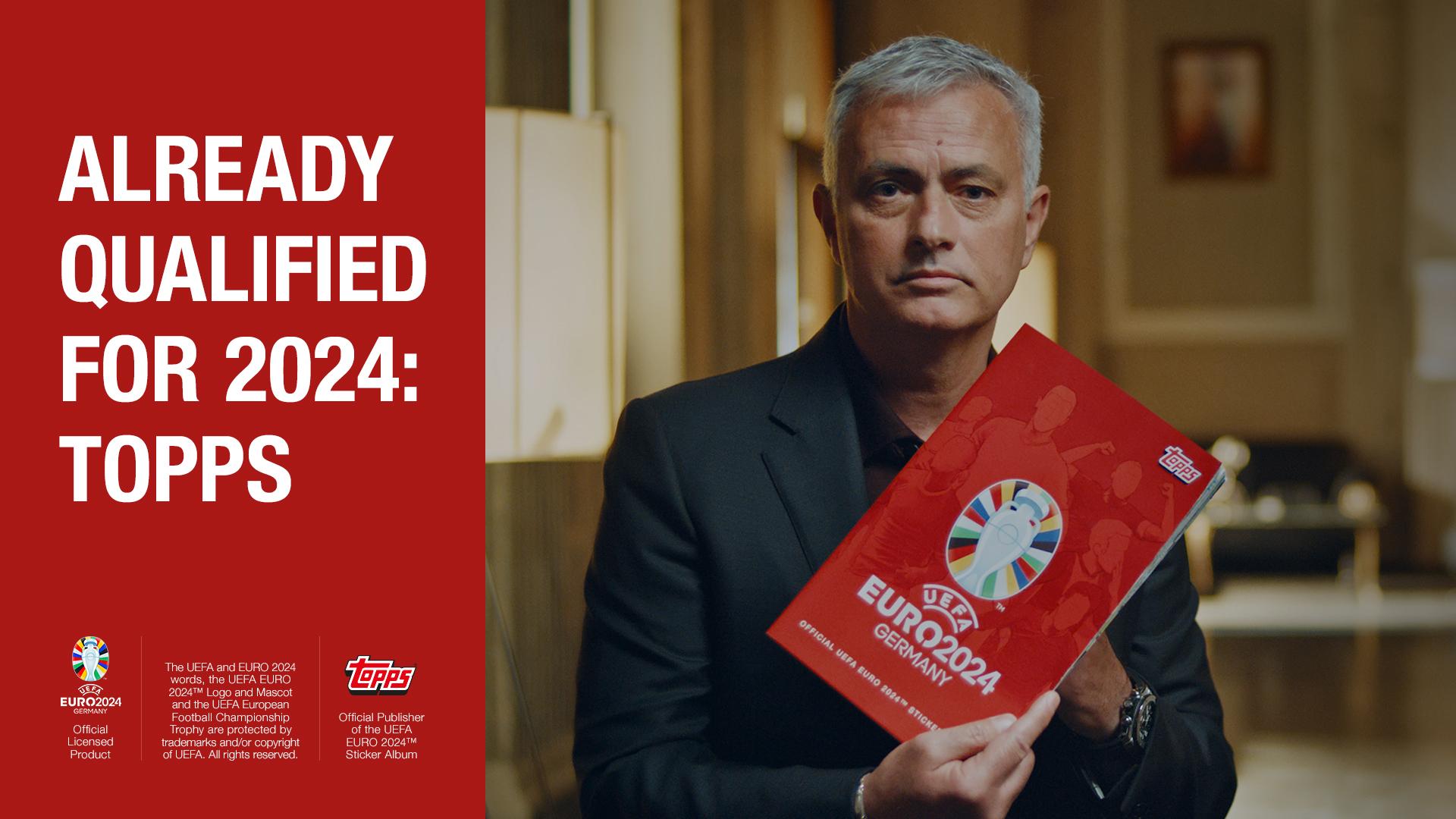 Topps selecciona a Mourinho como embajador de la Uefa Euro 2024